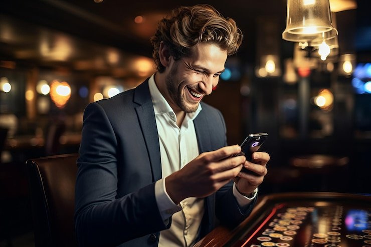Mega Wheel mobile interface on cakrabola login app